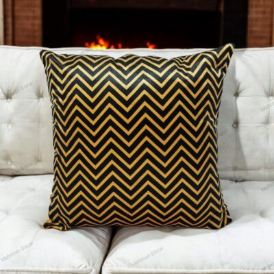 Elegant Floral Velvet Cushion Cover | Digital Print - Image 8
