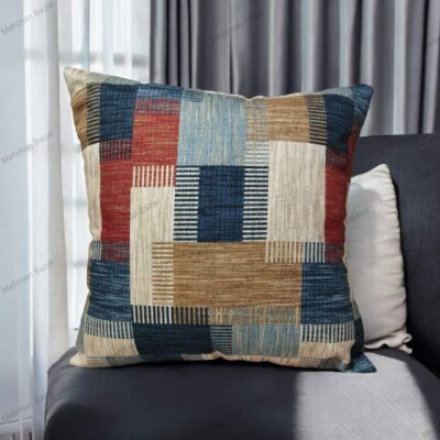 Elegant Floral Velvet Cushion Cover | Digital Print - Image 4