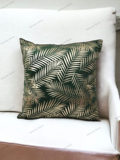 Elegant Floral Velvet Cushion Cover | Digital Print - Image 8