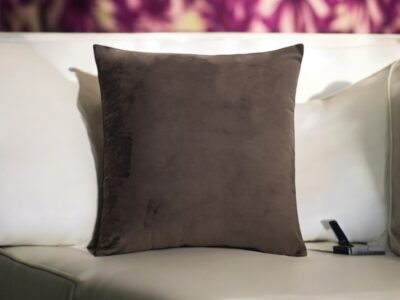 Luxury Velvet Cushion Cover with Silk Back - Image 3