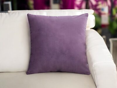 Luxury Velvet Cushion Cover with Silk Back - Image 9