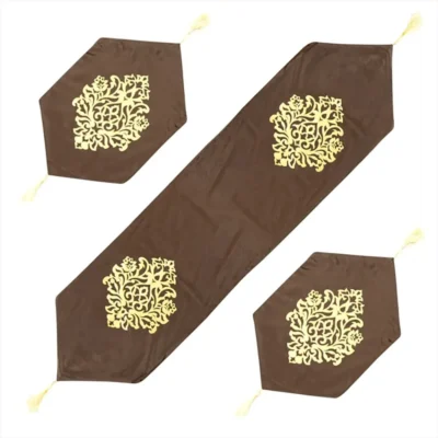 Luxury Tablemat Set – 13×54 Runner & 13×24 Mats (3-Piece) - Image 4