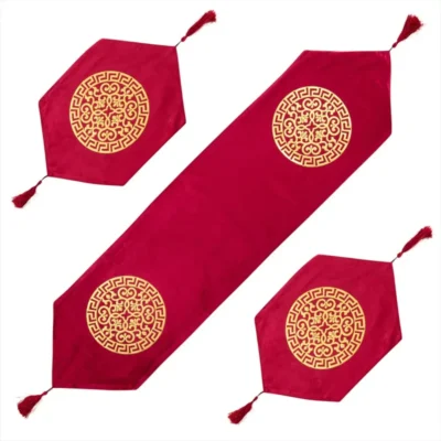 Luxury Tablemat Set – 13×54 Runner & 13×24 Mats (3-Piece) - Image 6