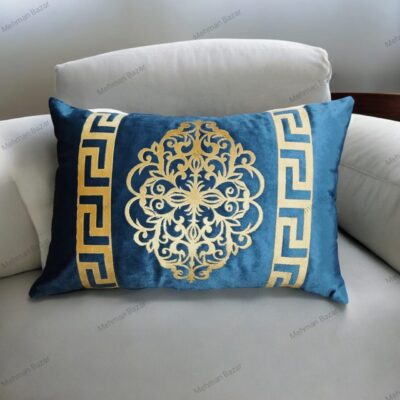 Luxury Velvet Cushion Cover with Laser Cut Design 1 Piece - Image 7