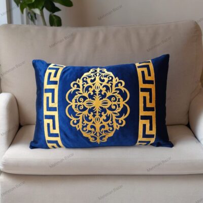 Luxury Velvet Cushion Cover with Laser Cut Design 1 Piece - Image 9