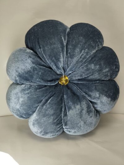 Round Pleated Velvet Pumpkin Cushion – 12'' Ultra-Soft Accent Pillow - Image 13