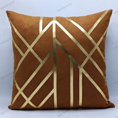 Luxury Velvet Cushion Cover with Laser Cut Design (CR) - Image 3