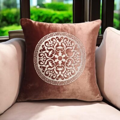 Luxury Velvet Cushion Cover with Laser Cut Design - Image 11
