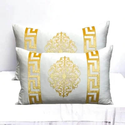 Luxury Velvet Cushion Cover with Laser Cut Design 1 Piece - Image 6