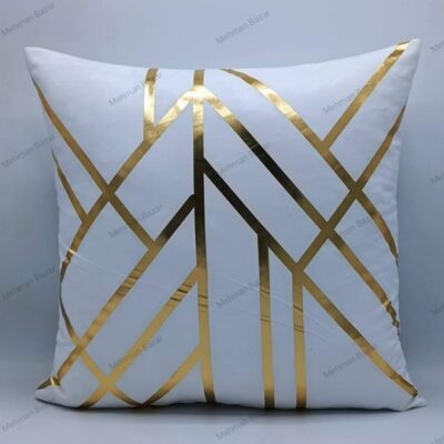 Luxury Velvet Cushion Cover with Laser Cut Design (CR) - Image 4