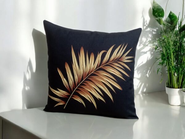 Luxury Digital Printed Jute Cushion Cover - Image 9