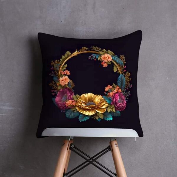 Luxury Digital Printed Jute Cushion Cover - Image 10