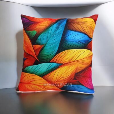 Luxury Digital Printed Jute Cushion Cover - Image 7