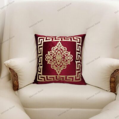 Luxury Velvet Cushion Cover with Laser Cut Design (SET) - Image 4