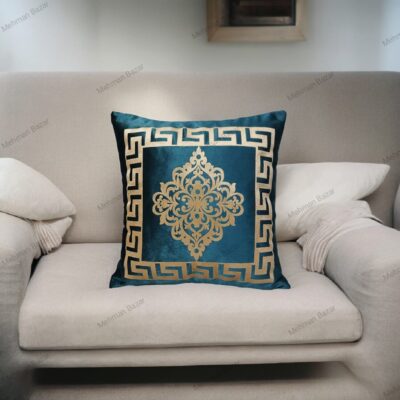Luxury Velvet Cushion Cover with Laser Cut Design (SET) - Image 9
