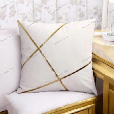 Luxury Velvet Cushion Cover with Laser Cut Design - Image 4