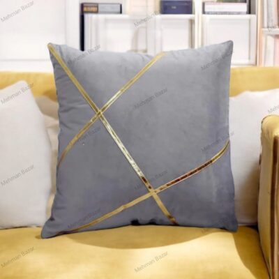 Luxury Velvet Cushion Cover with Laser Cut Design - Image 5