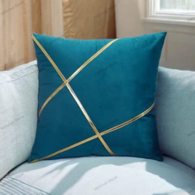 Luxury Velvet Cushion Cover with Laser Cut Design - Image 3