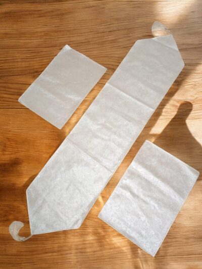 Luxury Leather Tablemat Set – 13×54 Runner & 13×24 Mats (3-Piece) (REC) - Image 7