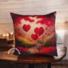 digital print cushion cover LOVE