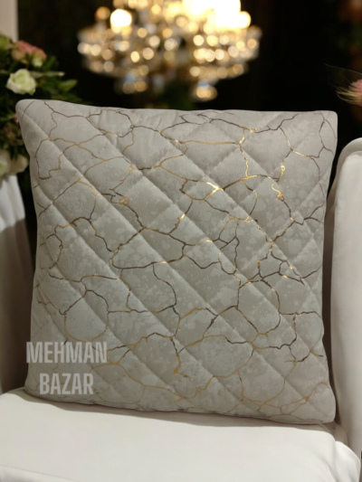Luxury quilted velvet cushion covers - Image 3