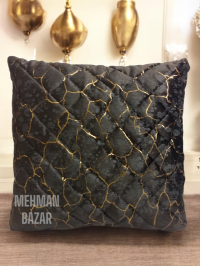Luxury quilted velvet cushion covers - Image 4