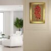Calligraphy Hand Needle Work Embroidered Frame – Islamic Wall Art Décor