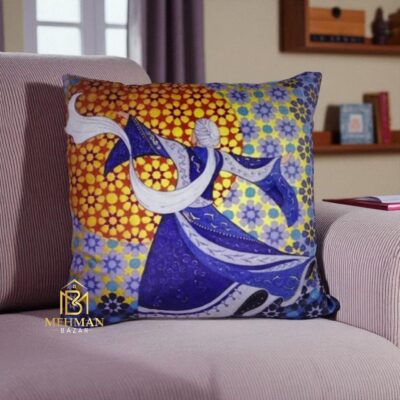 Cushion Cover | Digital Print Sufi Whirling 10