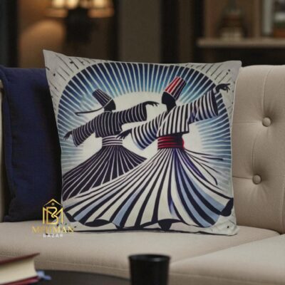 Cushion Cover | Digital Print Sufi Whirling 11