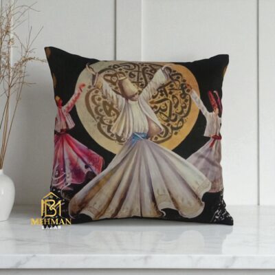 Cushion Cover | Digital Print Sufi Whirling 5