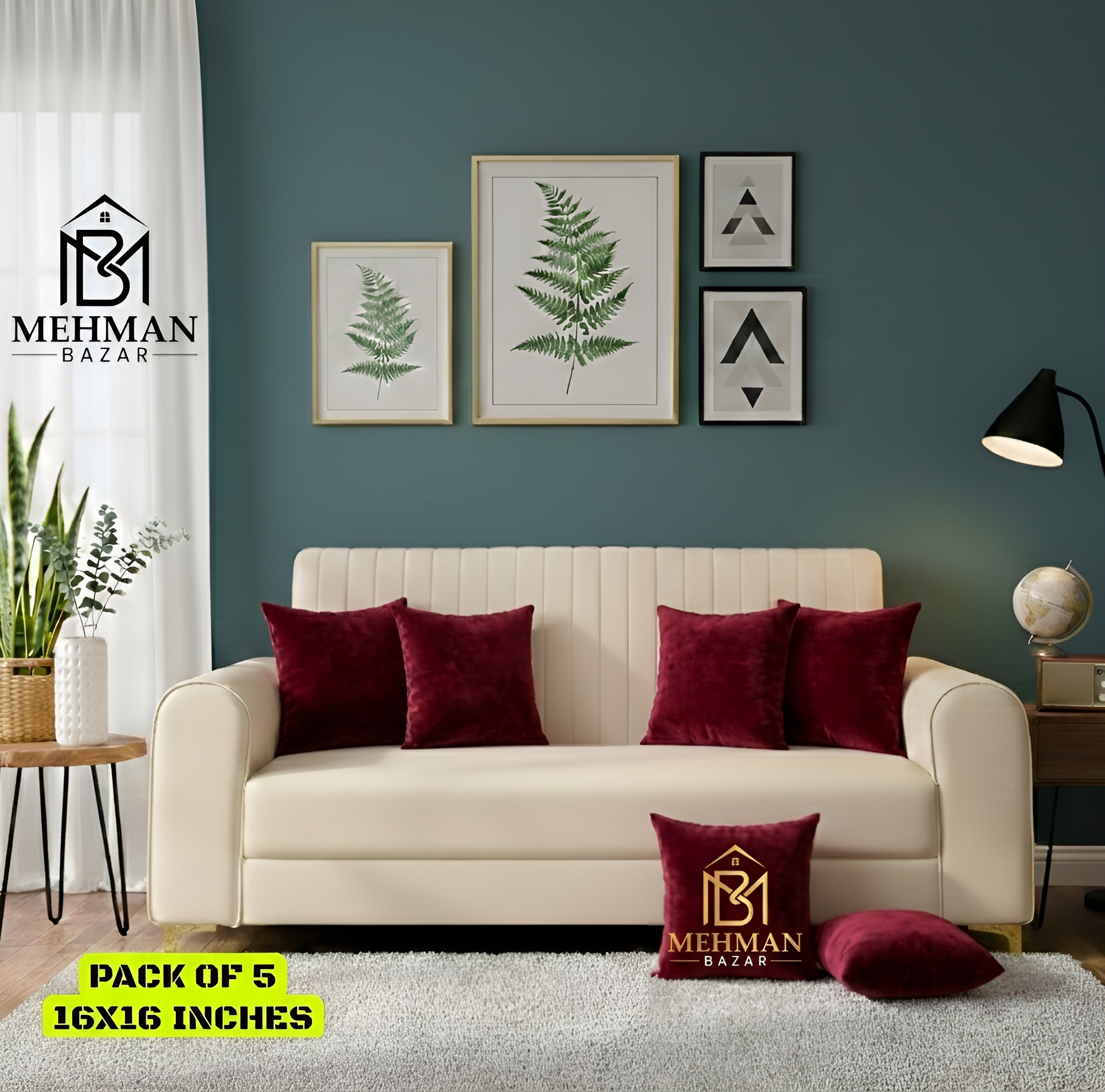 VELVET CUSHION COVERS