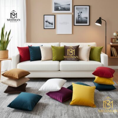 Velvet cushion cover