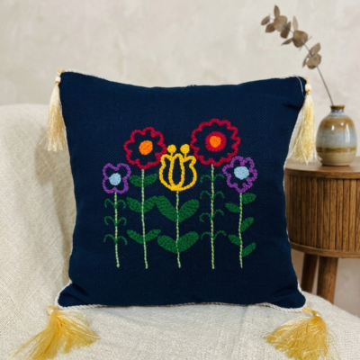 CUSHION COVER HAND MADE EMBROIDERY