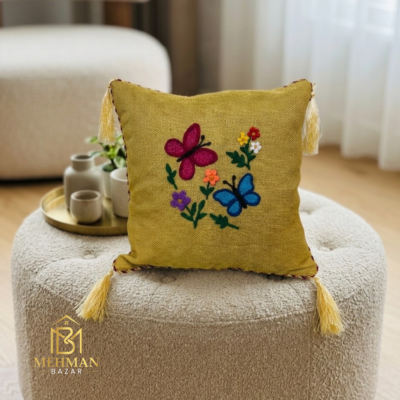 CUSHION COVER HAND MADE EMBROIDERY