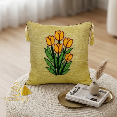 CUSHION COVER HAND MADE EMBROIDERY