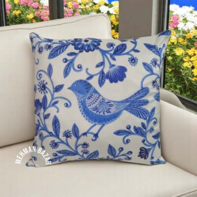 peacock/ Animal Digital print cushion cover MEHMAN BAZAR