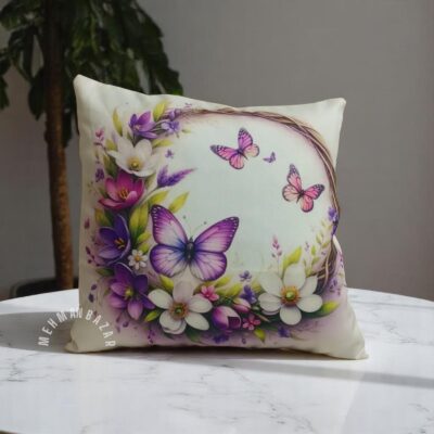 peacock/ Animal Digital print cushion