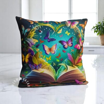 peacock/ Animal Digital print cushion