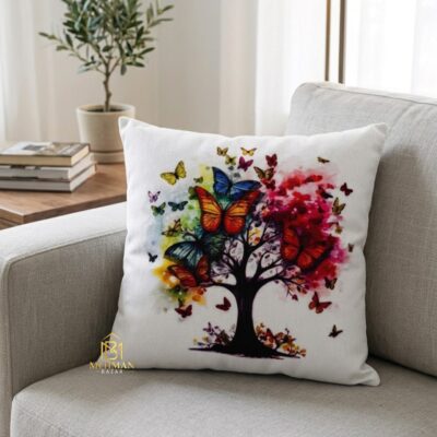peacock/ Animal Digital print cushion cover MEHMAN BAZAR