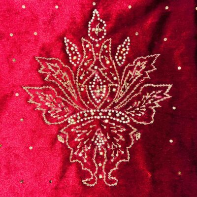 Velvet embroidery TABLE RUNNER IN PAKISTAN