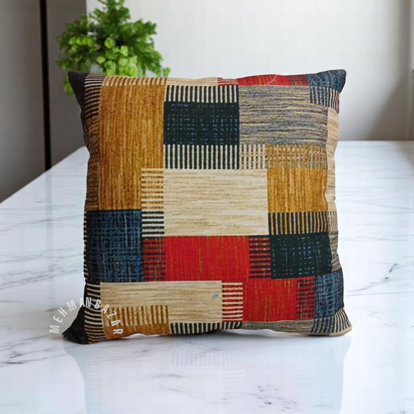 Pack of 5 Elegant Pattern Cushion Cover | Digital Print - Image 5