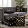 Luxury Velvet Cushion Cover with Laser Cut Design