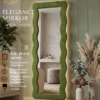 Premium Wavy Standing Mirror 11